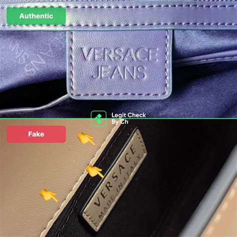 a.versace fake|Versace authentication check by ch.